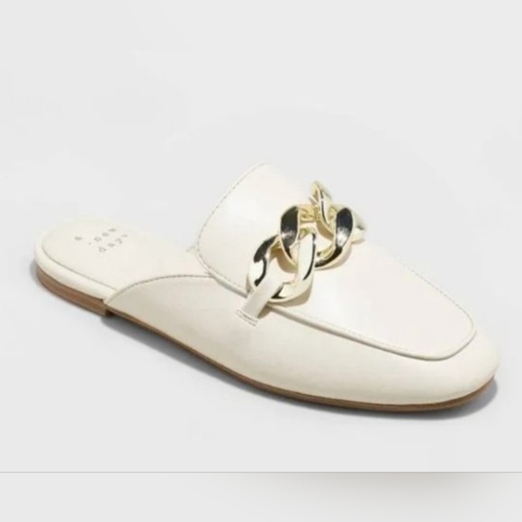 a new day Shoes - Women's Kiki Mules - A New Day" Off White